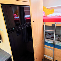 Innenansicht Kühlschrank geschlossen