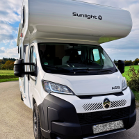 Wohnmobil Front rechts